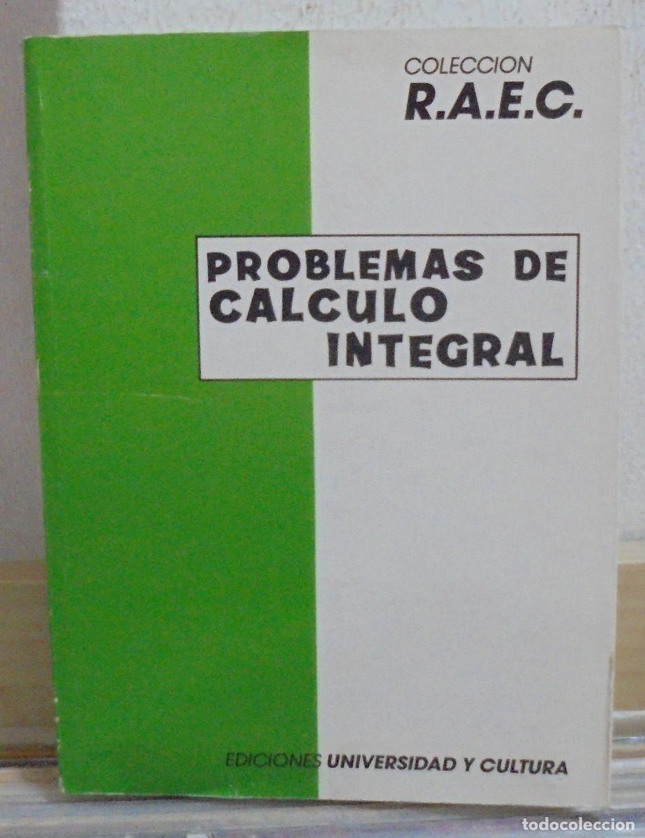 Libros de segunda mano de Ciencias: Problemas de c&aacute;lculo integral
