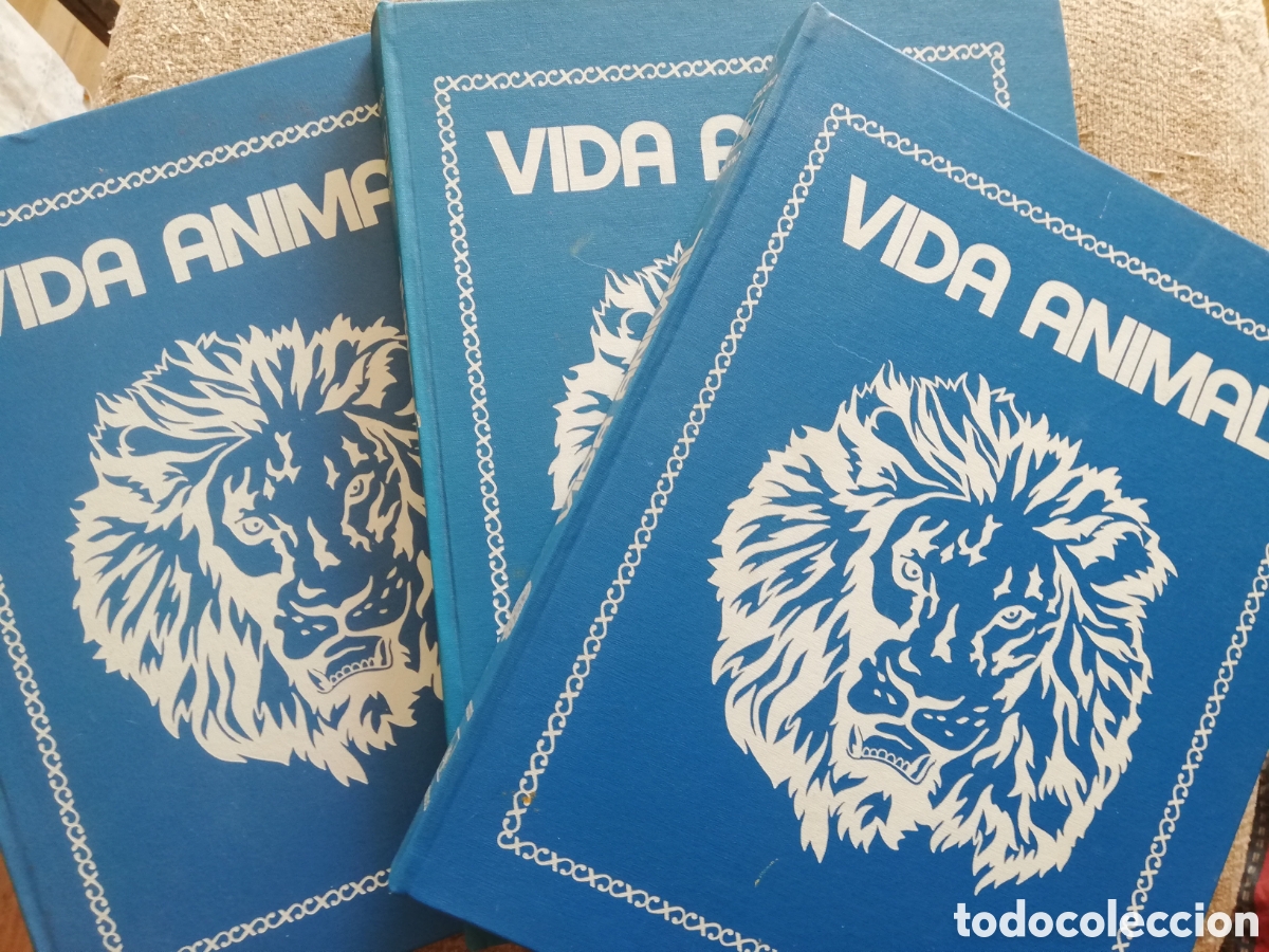 Libros de segunda mano: Enciclopedia Vida Animal. 3 tomos de 4. Editor Victor Civita