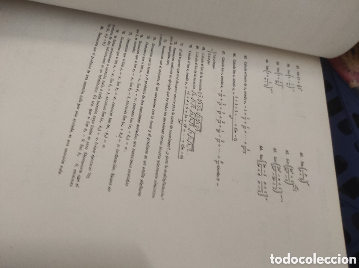 Libros de segunda mano de ciencias: C&aacute;lculo Sucesiones L&iacute;mite Matem&aacute;ticas (PEDIDO MINIMO 10&euro;) - Foto 6
