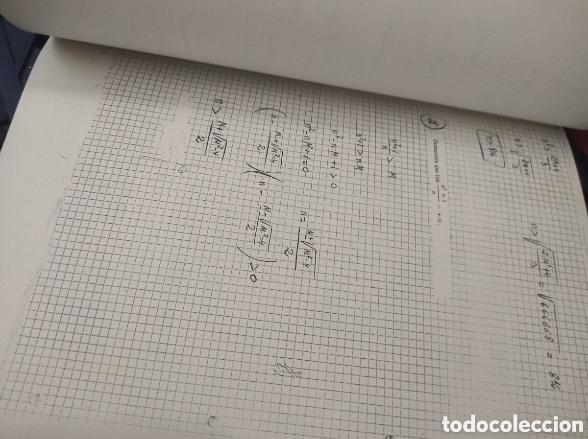 Libros de segunda mano de ciencias: C&aacute;lculo Sucesiones L&iacute;mite Matem&aacute;ticas (PEDIDO MINIMO 10&euro;) - Foto 8