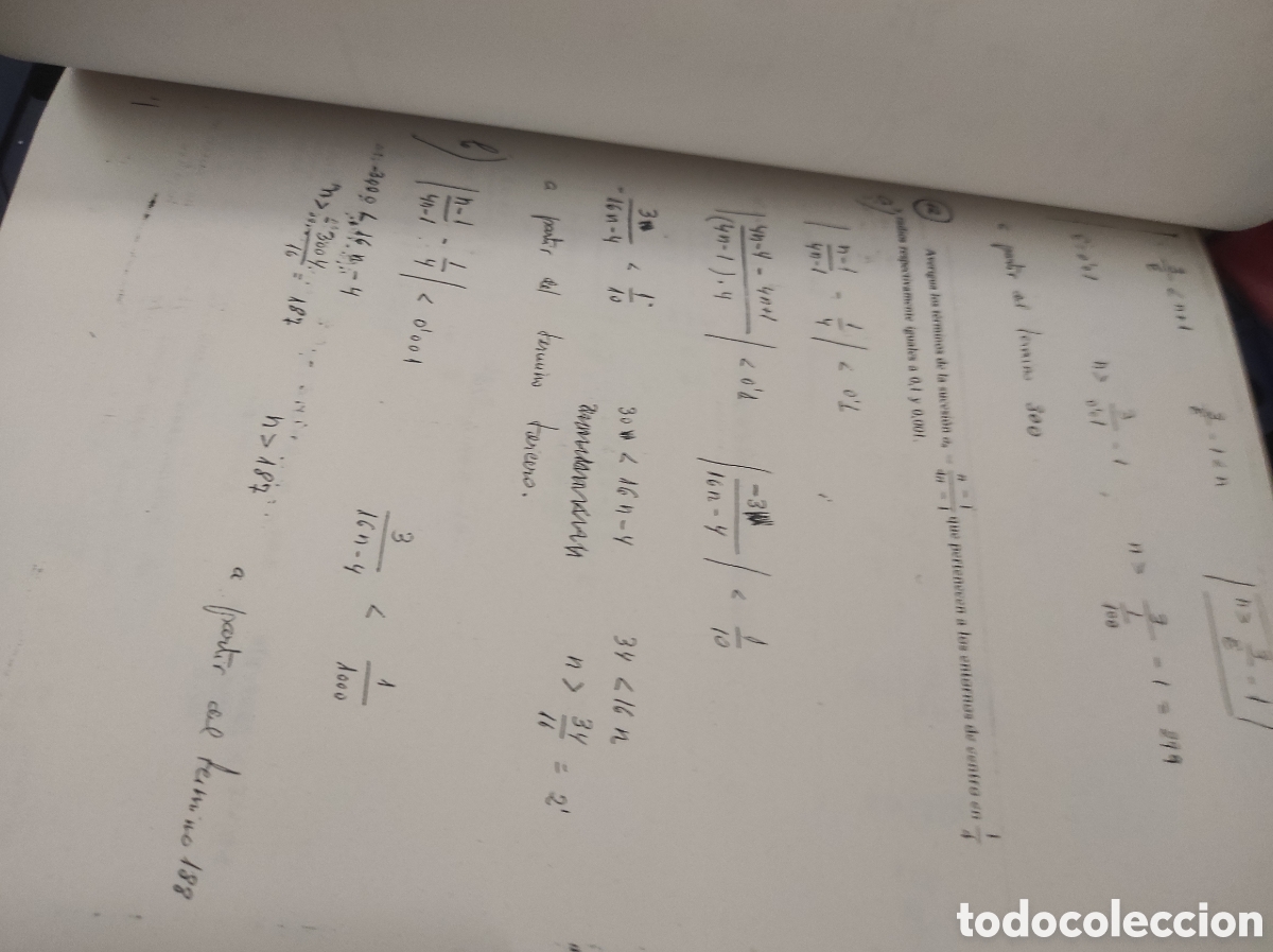Libros de segunda mano de ciencias: C&aacute;lculo Sucesiones L&iacute;mite Matem&aacute;ticas (PEDIDO MINIMO 10&euro;) - Foto 9