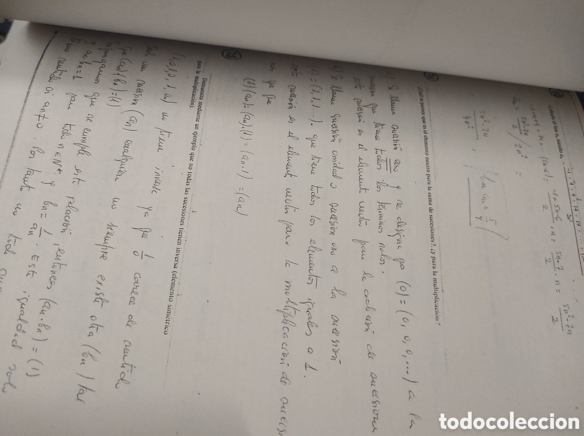 Libros de segunda mano de ciencias: C&aacute;lculo Sucesiones L&iacute;mite Matem&aacute;ticas (PEDIDO MINIMO 10&euro;) - Foto 10