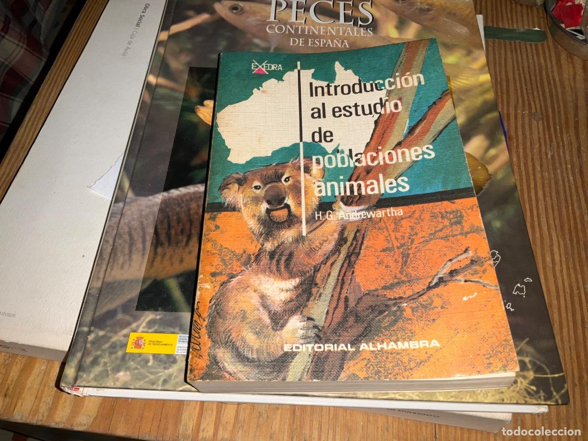 Libros de segunda mano: Introducci&oacute;n al estudio de poblaciones animales - H. G. Andrewartha;Alhambra;1973