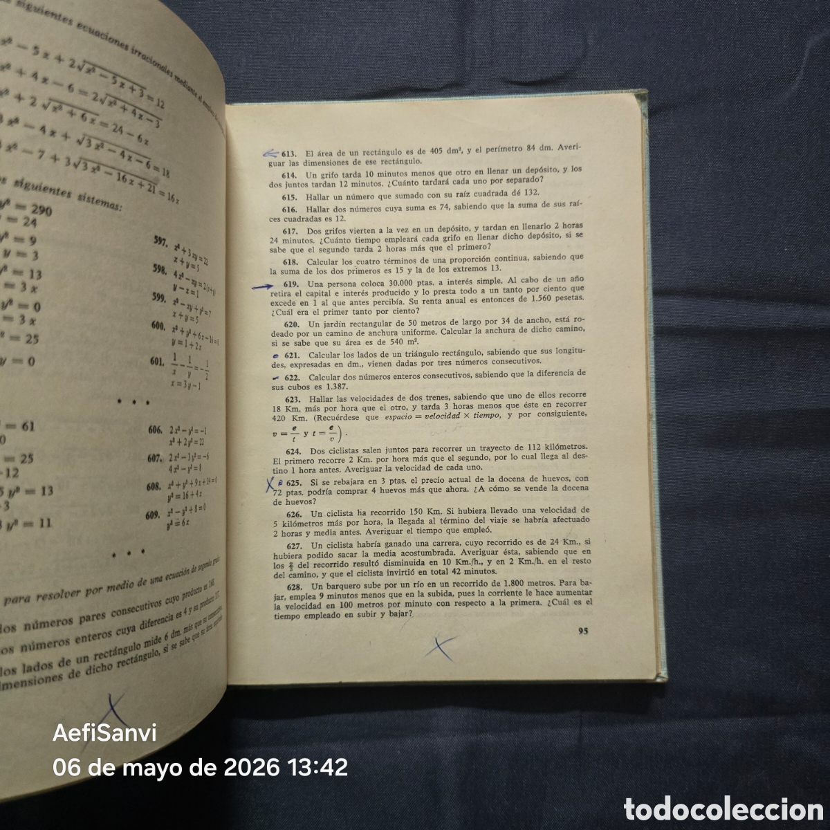 Libros de segunda mano de ciencias: MATEM&Aacute;TICAS, CUARTO CURSO (EDELVIVES, LUIS VIVES) - Foto 4