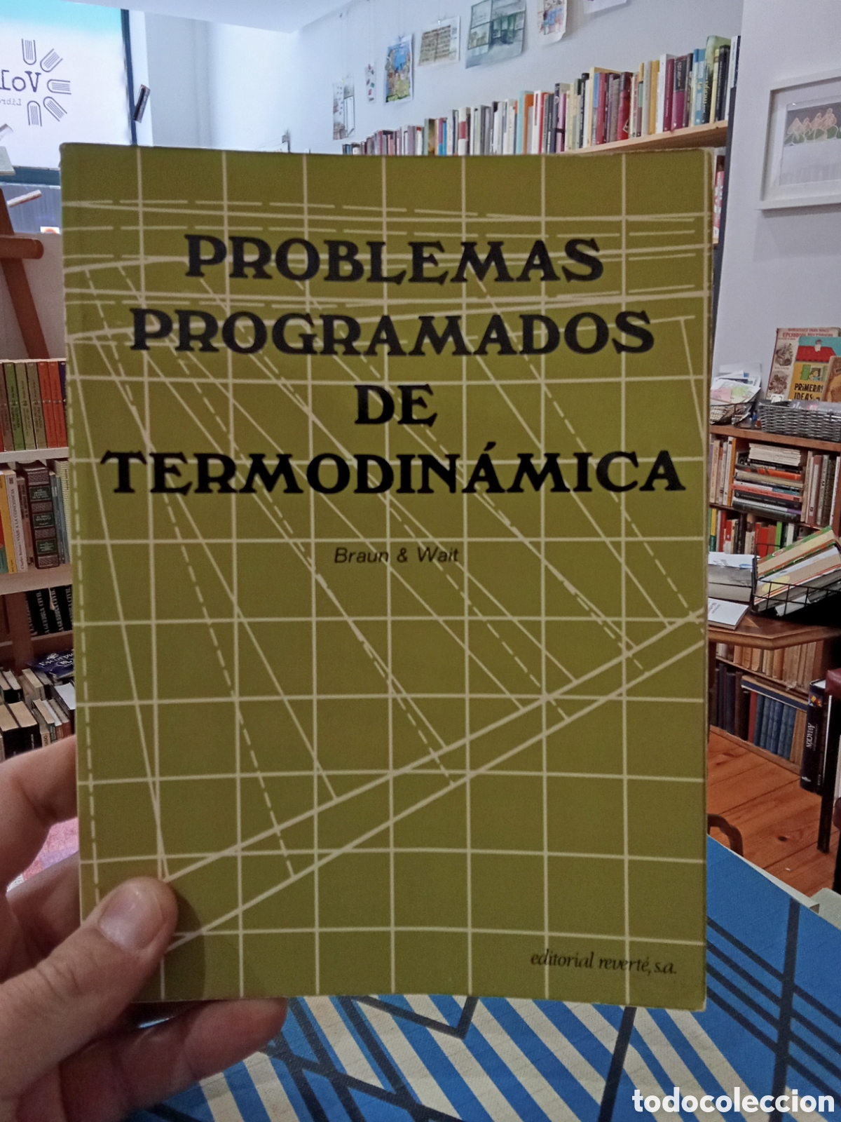 Libros de segunda mano de ciencias: Problemas programados de termodin&aacute;mica - Braun & Walt - Editorial Reverte - Foto 1