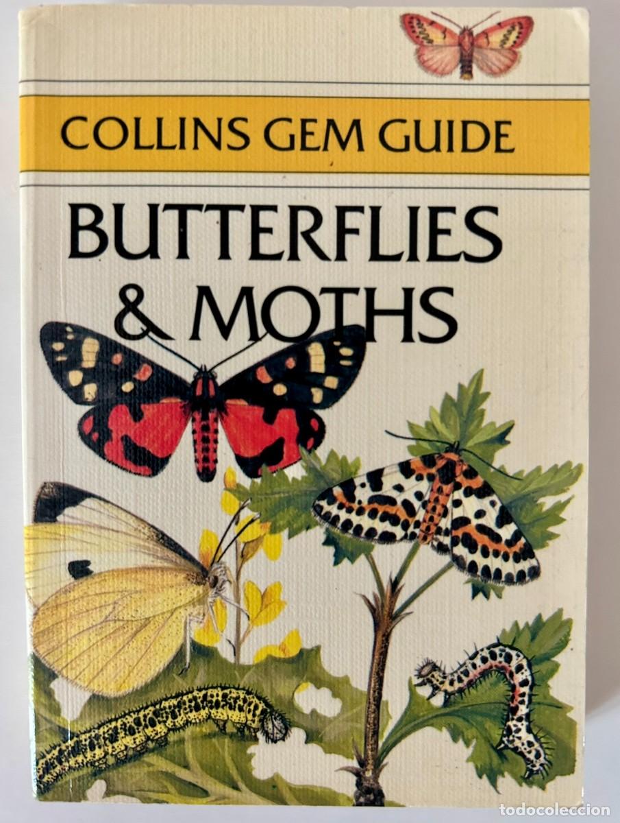 Libros de segunda mano: BUTTERFLIES AND MOTHS - COLLINS GEM GUIDE - NEARLY 400 SPECIES IN COLOUR