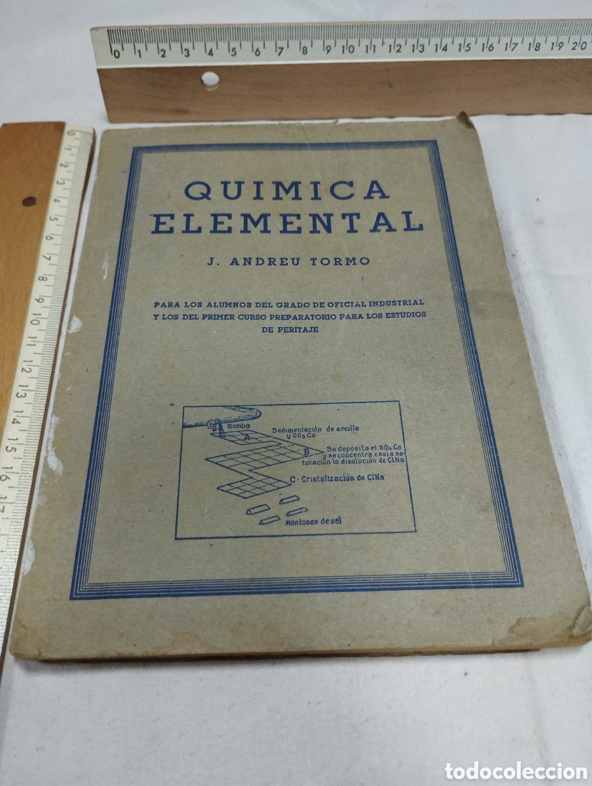 Libros de segunda mano de ciencias: Qu&iacute;mica elemental. J. Andreu Tormo, 1943 - Foto 1