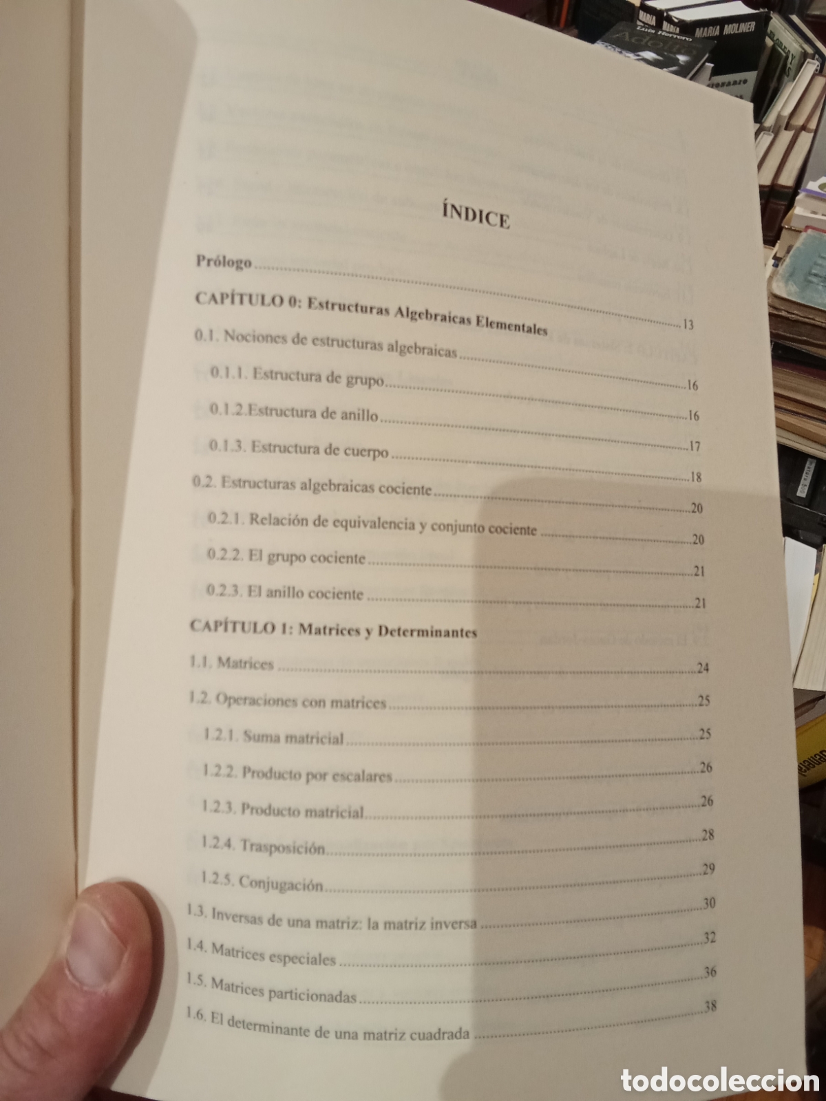 Libros de segunda mano de ciencias: Curso de &Aacute;lgebra Lineal - Eunsa - Foto 3