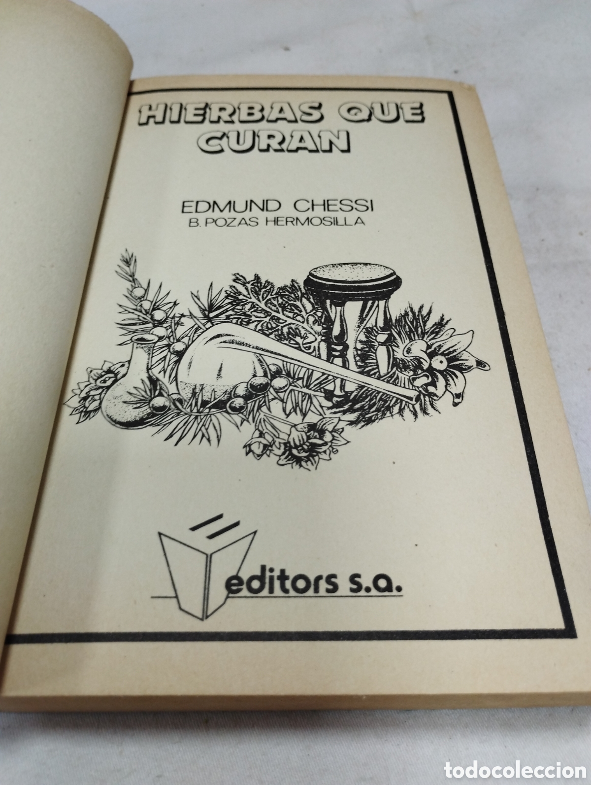 Libros de segunda mano: Hierbas que curan. Edmund Chessi, 1990 - Foto 2