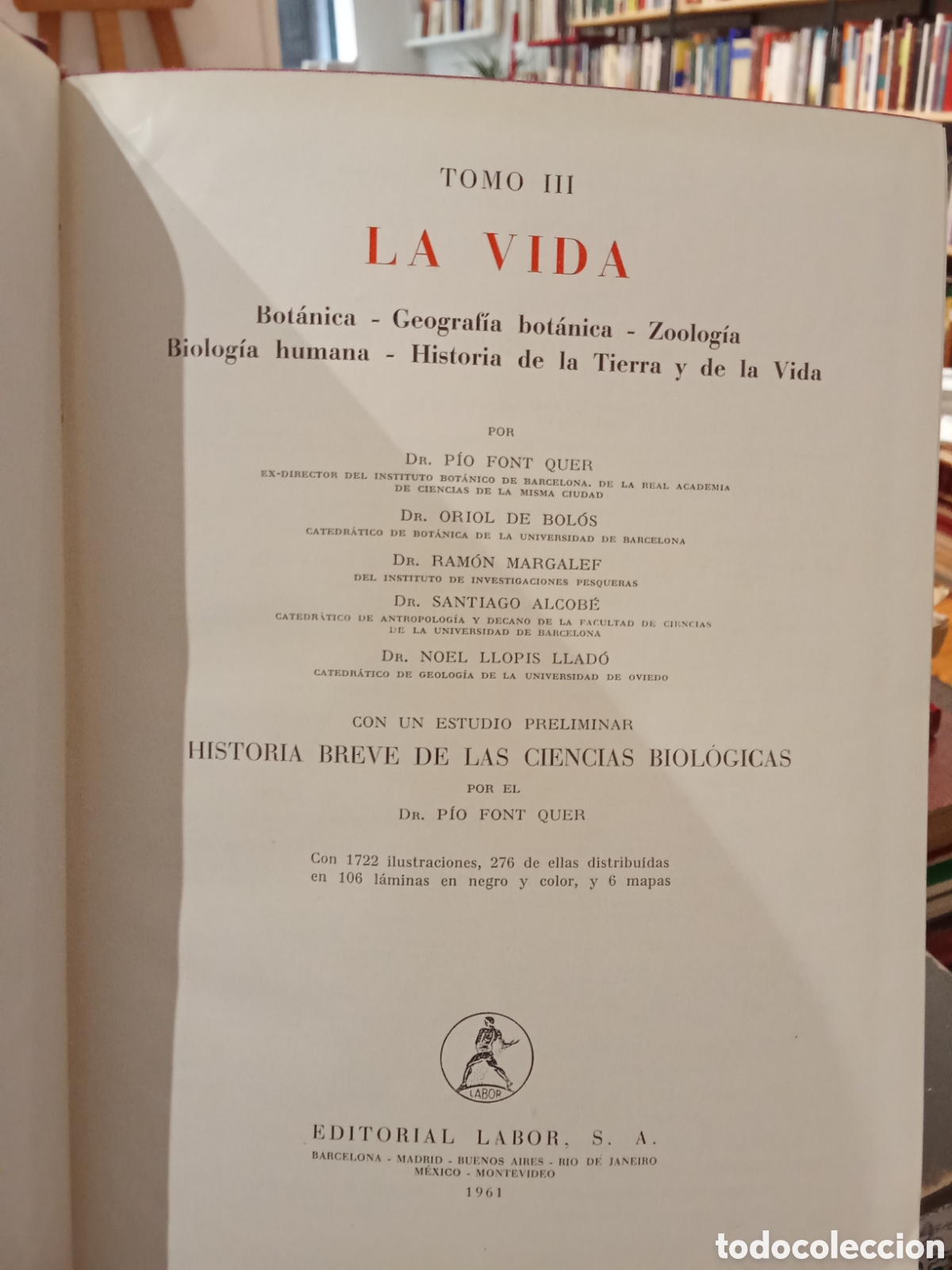 Libros de segunda mano: La vida Tomo 3 Editorial Labor - Foto 2
