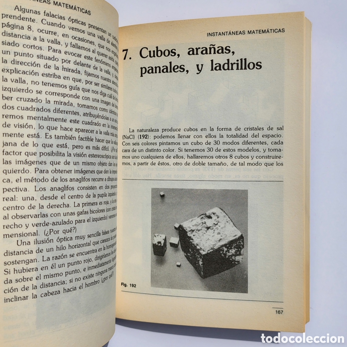 Libros de segunda mano de ciencias: 2 libros: Instant&aacute;neas matem&aacute;ticas + Uno, dos, tres&hellip; infi - Foto 5