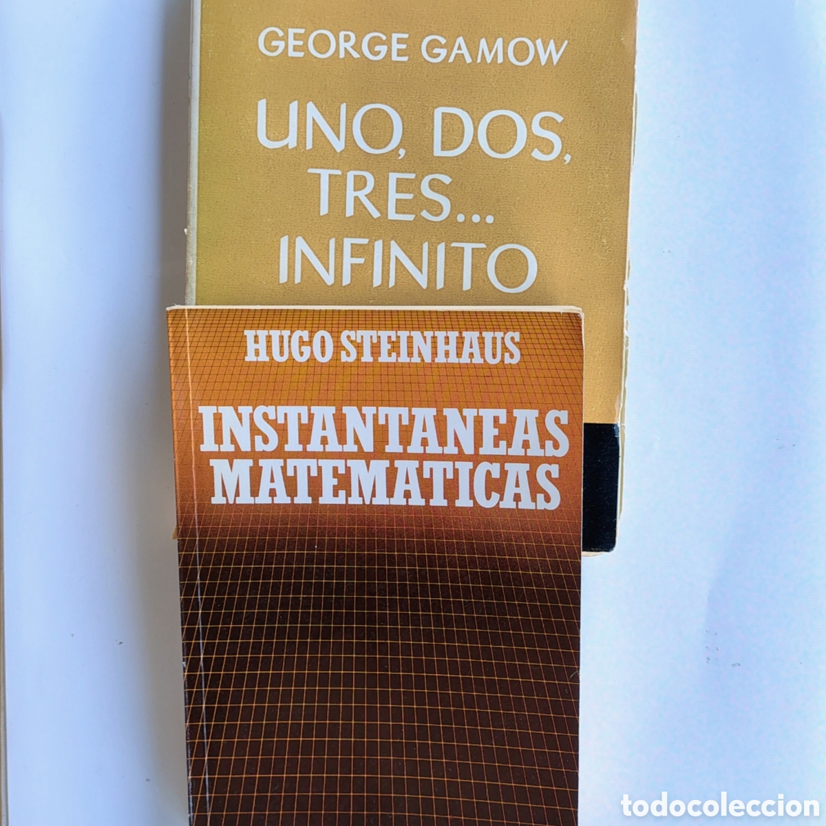 Libros de segunda mano de Ciencias: 2 libros: Instant&aacute;neas matem&aacute;ticas + Uno, dos, tres&hellip; infi