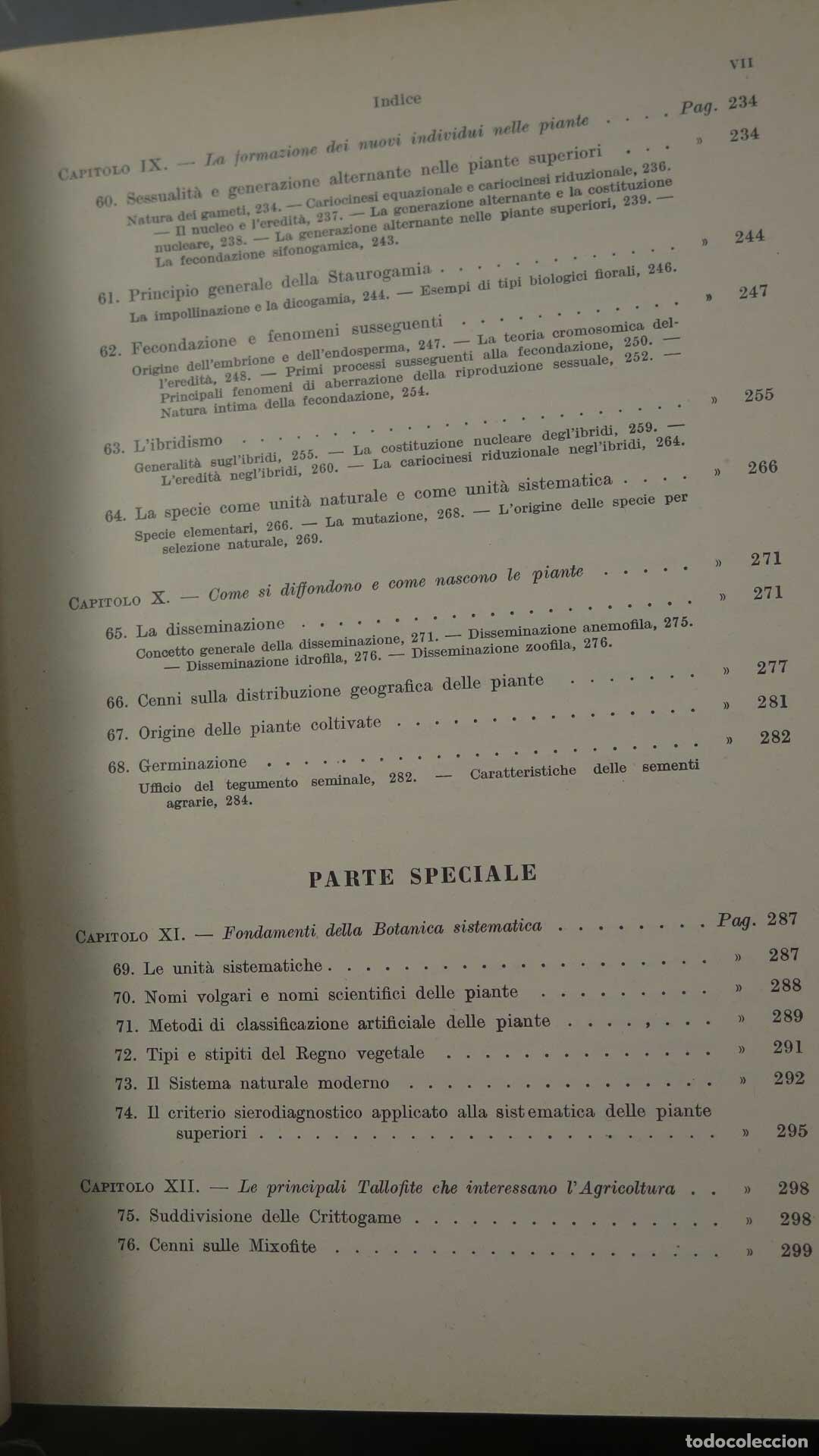 Libros de segunda mano: Botanica Agraria - Giuseppe Catalano - UTET - Foto 7