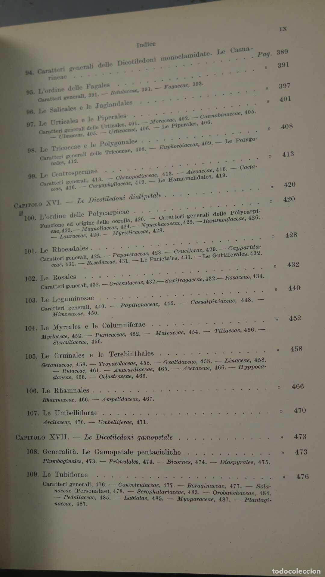 Libros de segunda mano: Botanica Agraria - Giuseppe Catalano - UTET - Foto 9