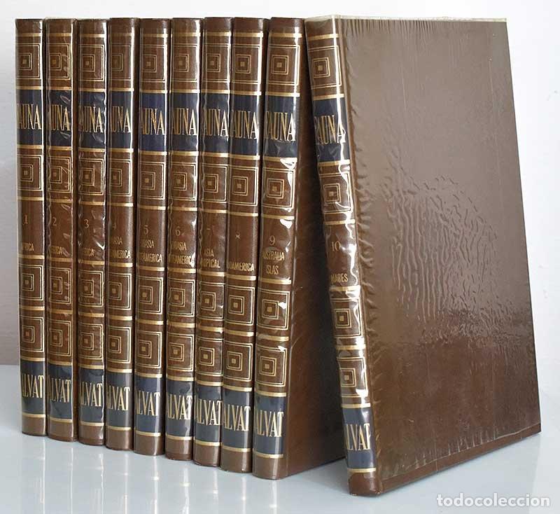 Libros de segunda mano: Enciclopedia Salvat de la Fauna. 10 tomos - F&eacute;lix Rodr&iacute;guez de la Fuente