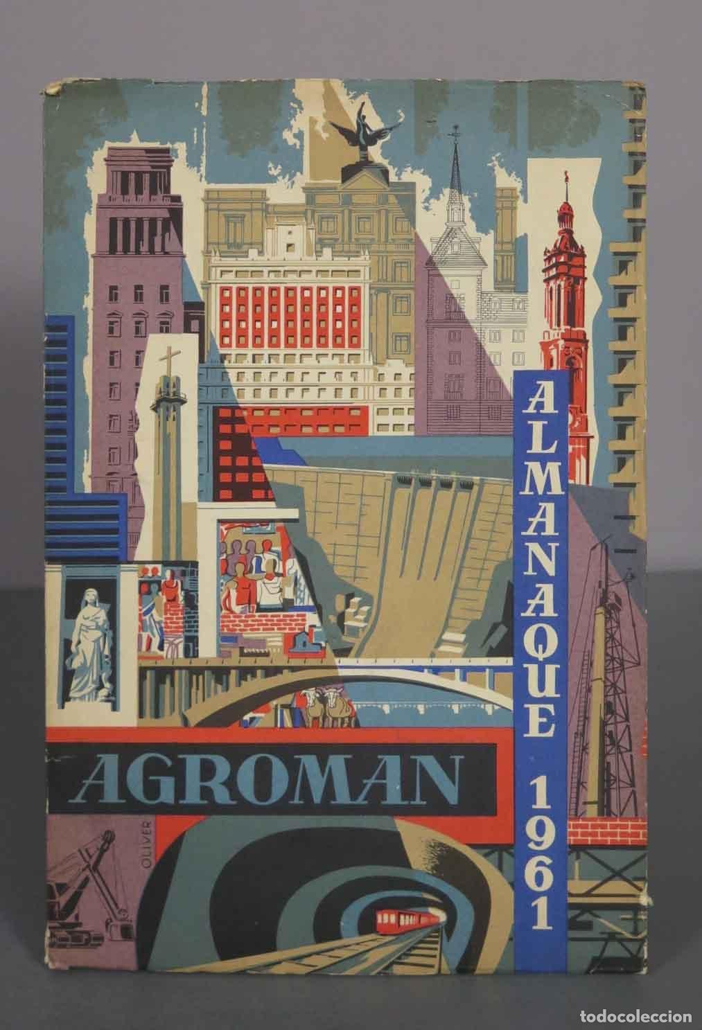 Libros de segunda mano: Almanaque Agroman - 1961