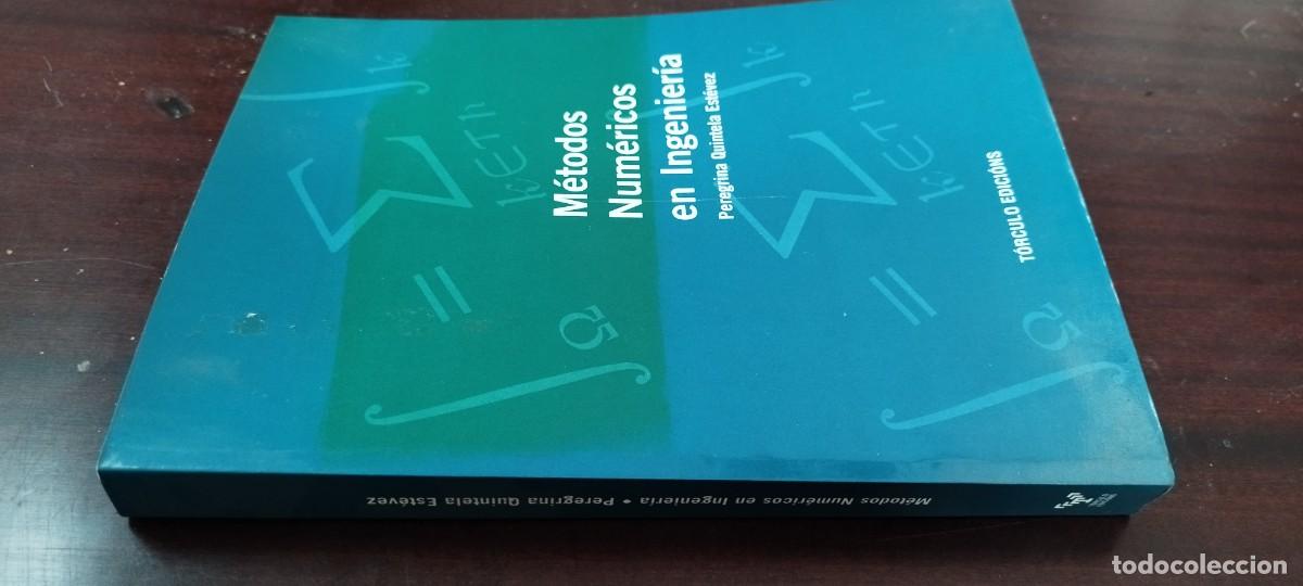 Libros de segunda mano de Ciencias: METODOS NUMERICOS EN INGENIERIA / PEREGRINA QUINTELA / Z500 / TORCULO