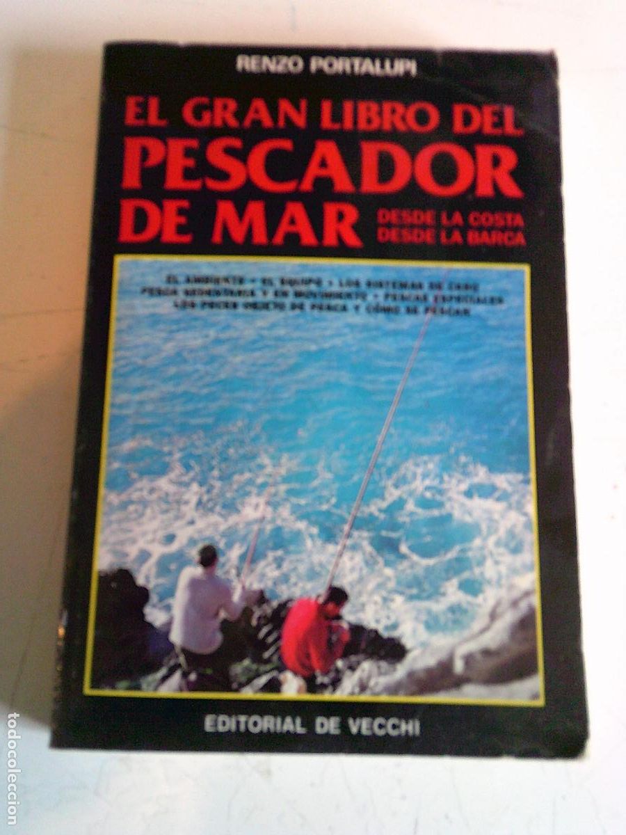 Libros de segunda mano: El gran libro del pescador del mar desde la costa desde la barca