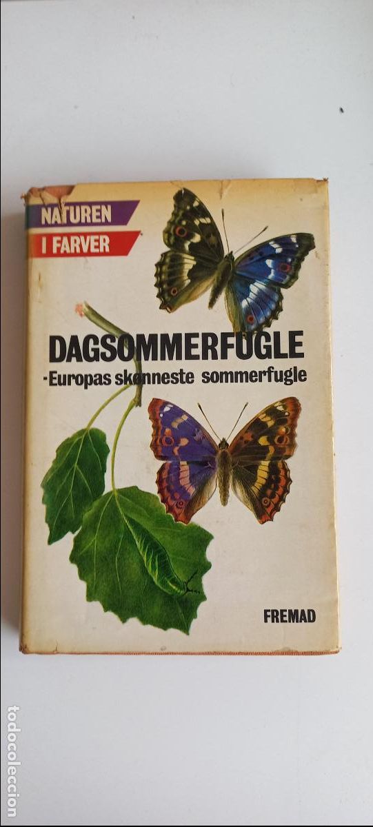 Libros de segunda mano: Dagsommerfugle - Europas sk&oslash;nneste sommerfugle Forlag: Fremad - 1975. Mariposas.