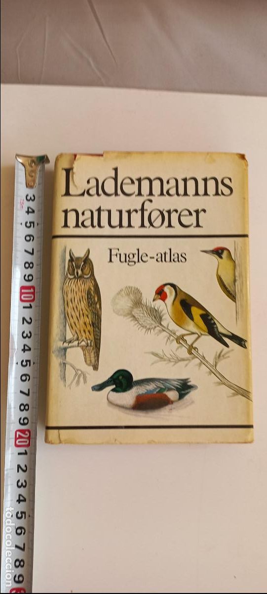 Libros de segunda mano: Lademanns Naturf&oslash;rer- Fugle Atlas. 1975. Gu&iacute;a de aves, en dan&eacute;s.