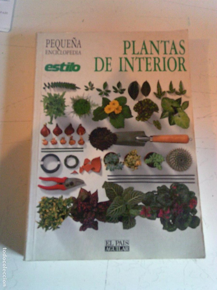Libros de segunda mano: Plantas de interior El Pa&iacute;s peque&ntilde;a enciclopedia