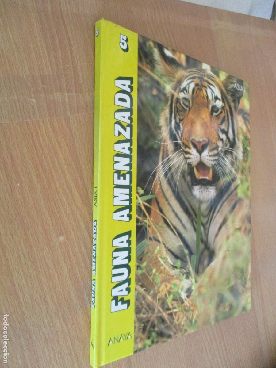 Libros de segunda mano: ANAYA-FAUNA AMENAZADA, N &ordm; 5- ASIA I- 1990