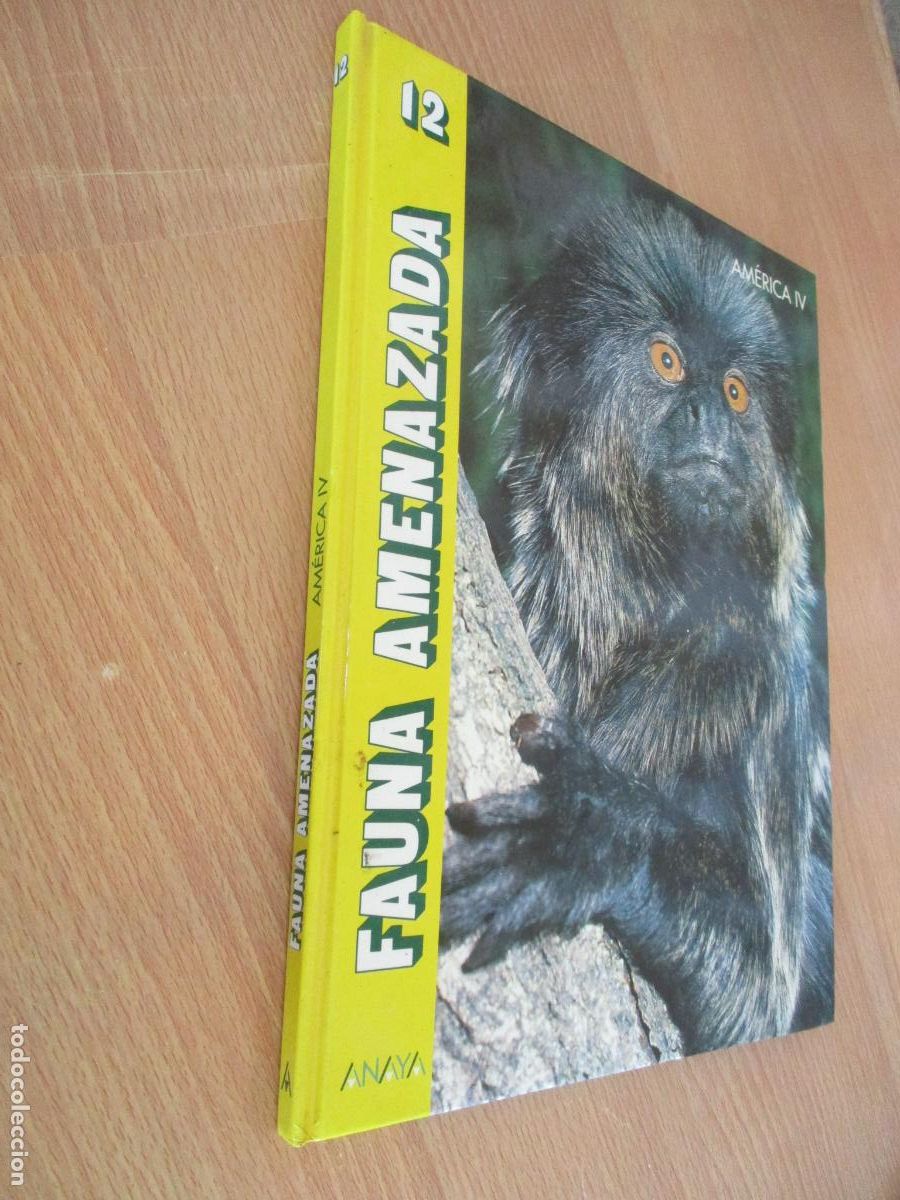 Libros de segunda mano: ANAYA-FAUNA AMENAZADA, N &ordm; 12- AM&Eacute;RICA IV- 1990