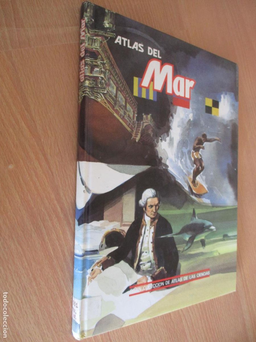 Libros de segunda mano: ATLAS DEL MAR-GRAN COLECCI&Oacute;N DE ATLAS DE LAS CIENCIAS-EDICIONES MISTRAL-1989