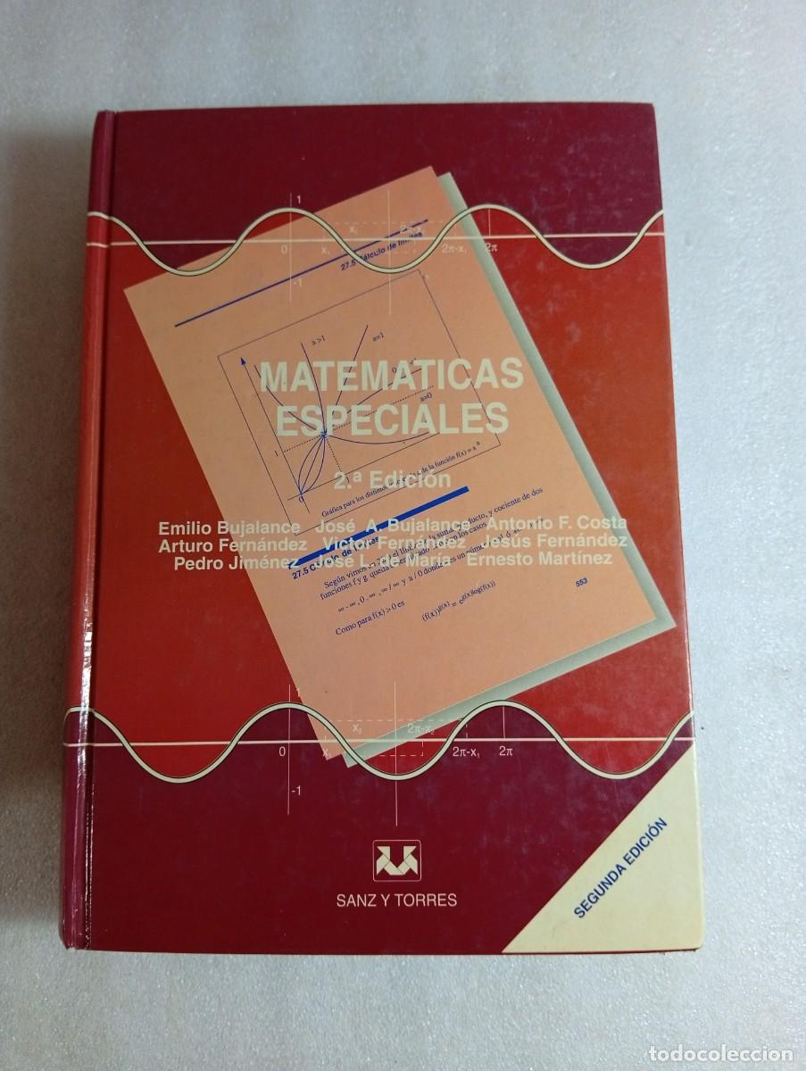 Libros de segunda mano de Ciencias: MATEMATICAS ESPECIALES. EMILIO BUJALANCE
