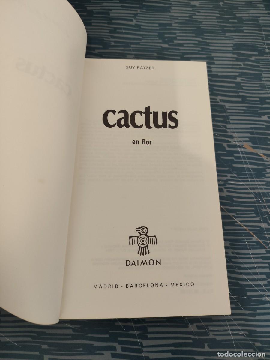 Libros de segunda mano: CACTUS EN FLOR,GUY RAYZER,DAIMON EDITORIAL,1984,183 P&Aacute;GINAS - Foto 2