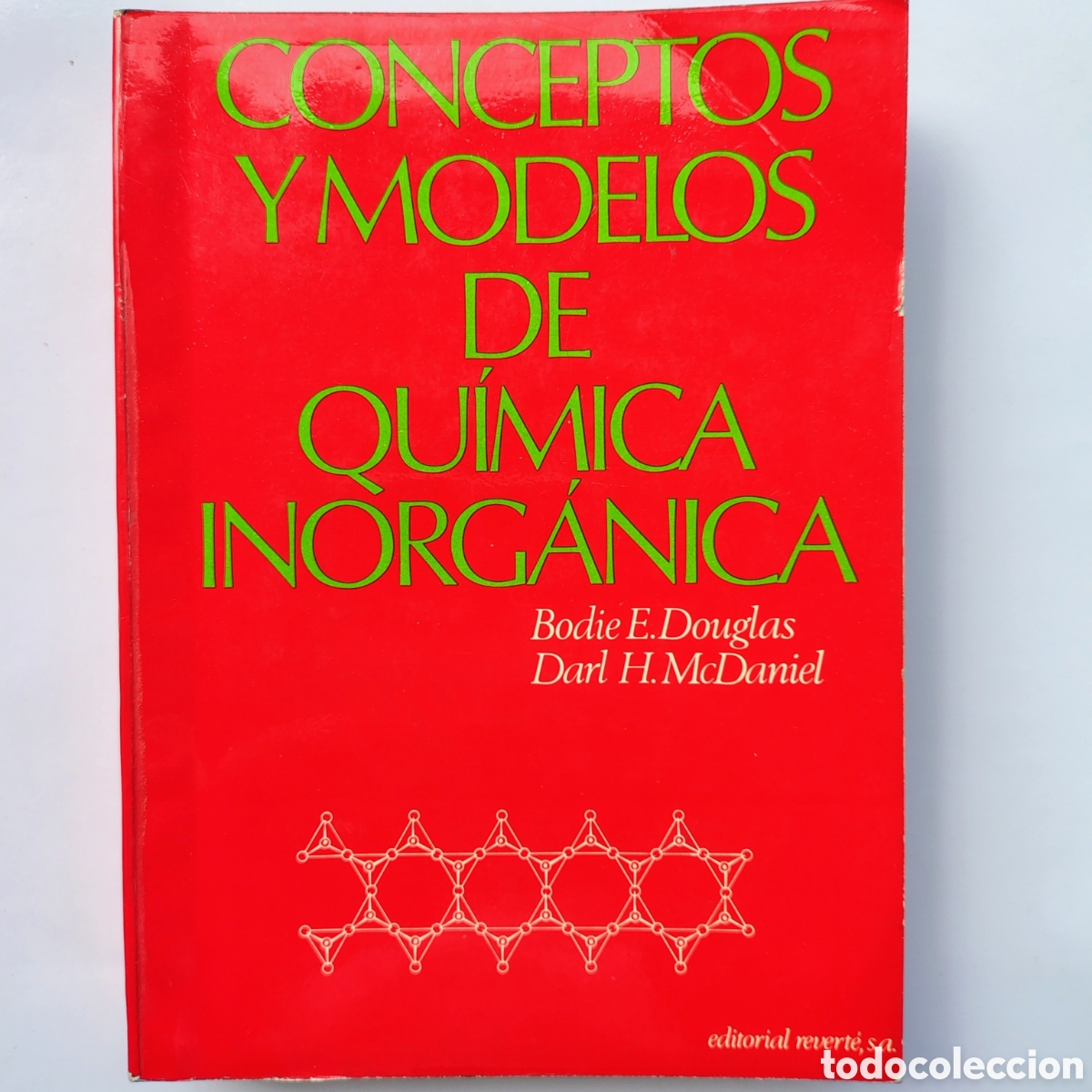 Libros de segunda mano de Ciencias: Conceptos y modelos de qu&iacute;mica inorg&aacute;nica (1970) &ndash; Douglas y McDaniel