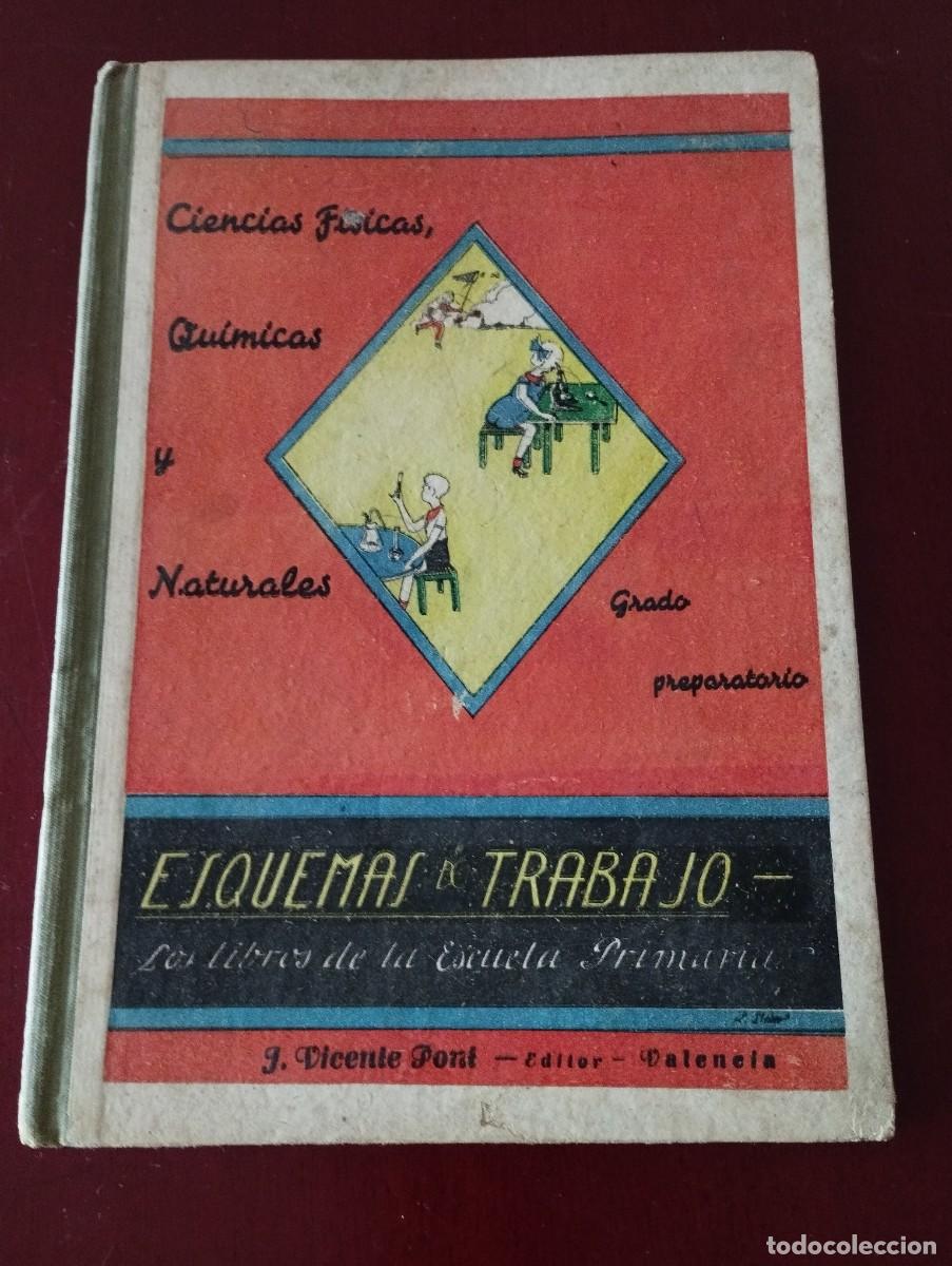 Libros de segunda mano de Ciencias: LOS LIBROS DE LA ESCUELA PRIMARIA ESQUEMAS DE TRABAJO J.VICENTE PONT