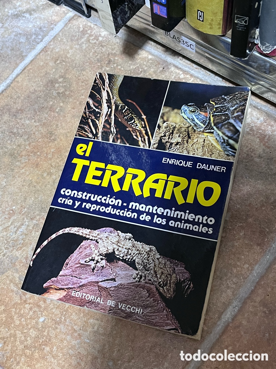 Libros de segunda mano: LAS35C el ENRIQUE DAUNER TERRARIO construcci&oacute;n - mantenimiento cr&iacute;a y reproducci&oacute;n de los animales