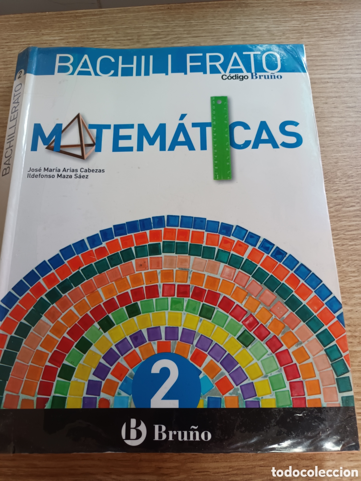 Libros de segunda mano de Ciencias: LIBRO DE MATEM&Aacute;TICAS 2&deg; DE BACHILLERATO EDITORIAL BRU&Ntilde;O