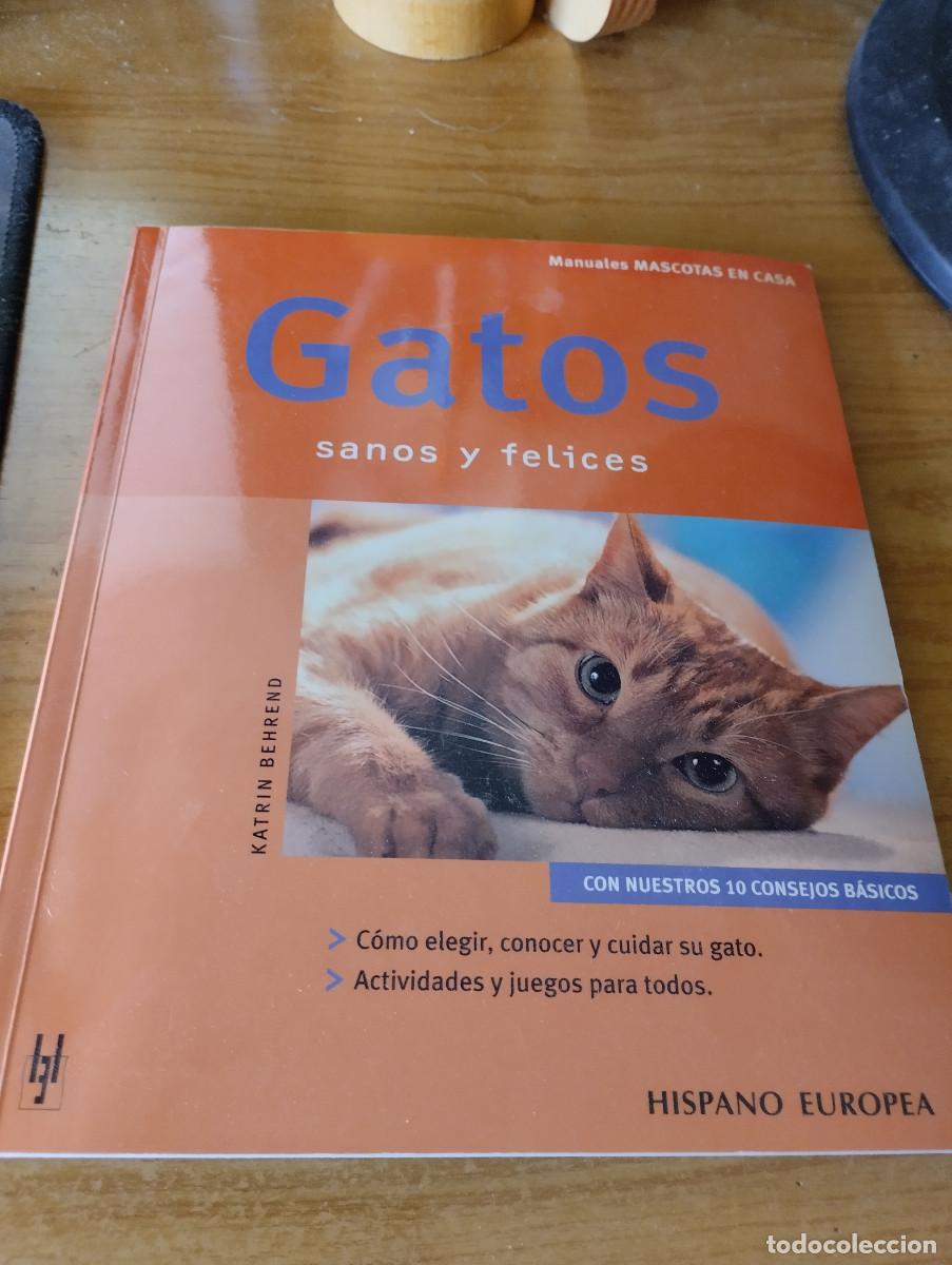 Libros de segunda mano: gatos sanos y felices, editorial hispano europea