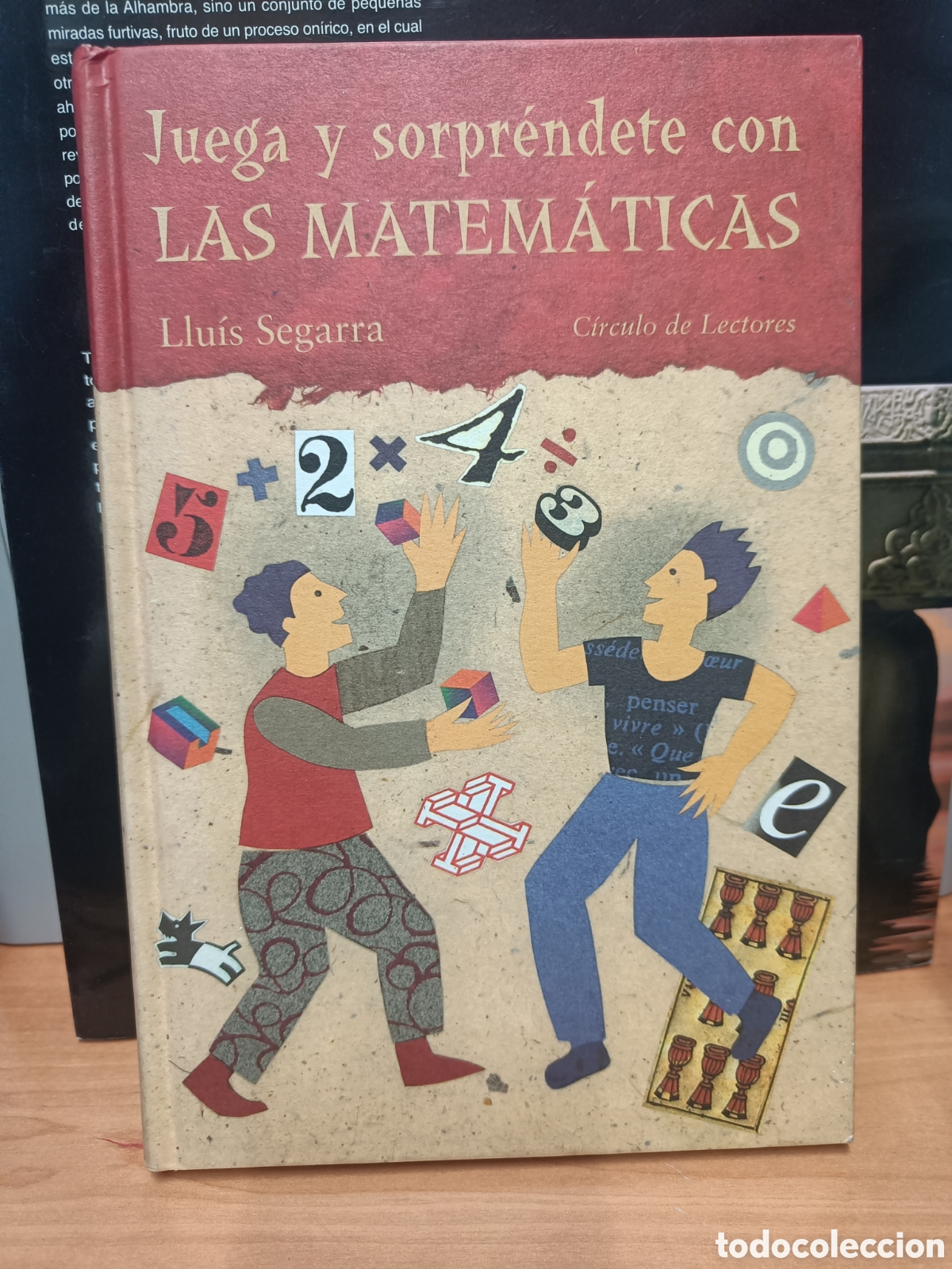 Libros de segunda mano de ciencias: JUEGA Y SORPR&Eacute;NDETE CON LAS MATEM&Aacute;TICAS. LLU&Iacute;S SEGARRA. - Foto 1