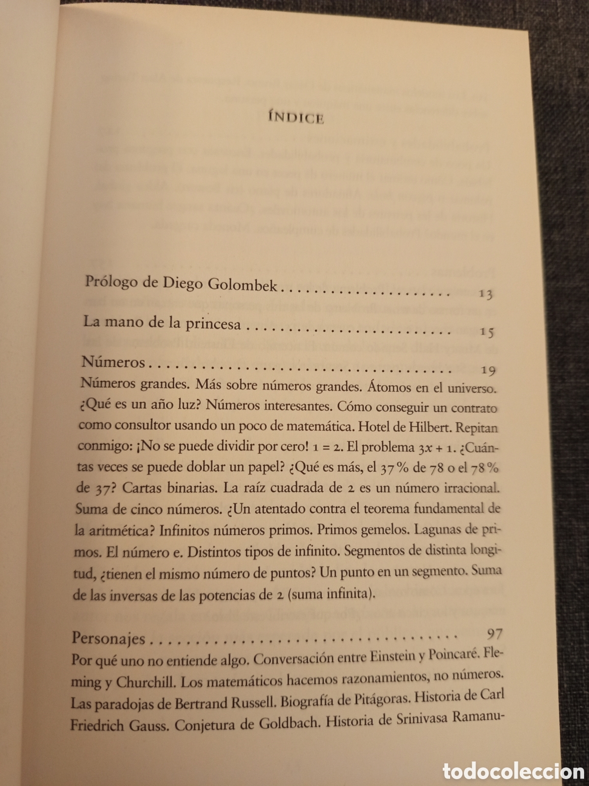 Libros de segunda mano de ciencias: MATEMATICA, &iquest;ESTAS AHI? (ADRIAN PAENZA) - Foto 3