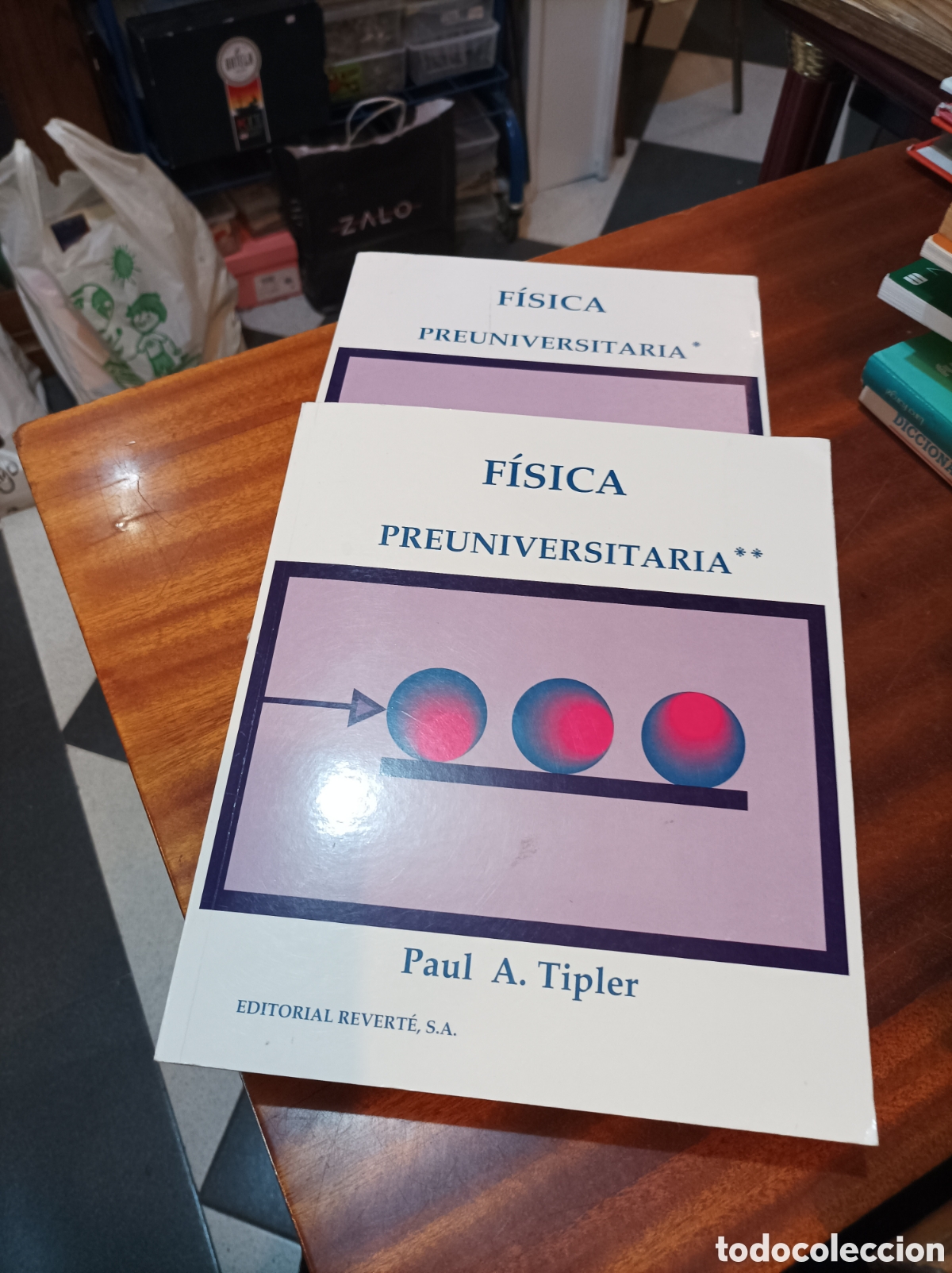 Libros de segunda mano de Ciencias: FISICA PREUNIVERSITARIA 2 TOMOS .PAUL A. TIPLER.EDITORIAL REVERT&Eacute; 1992