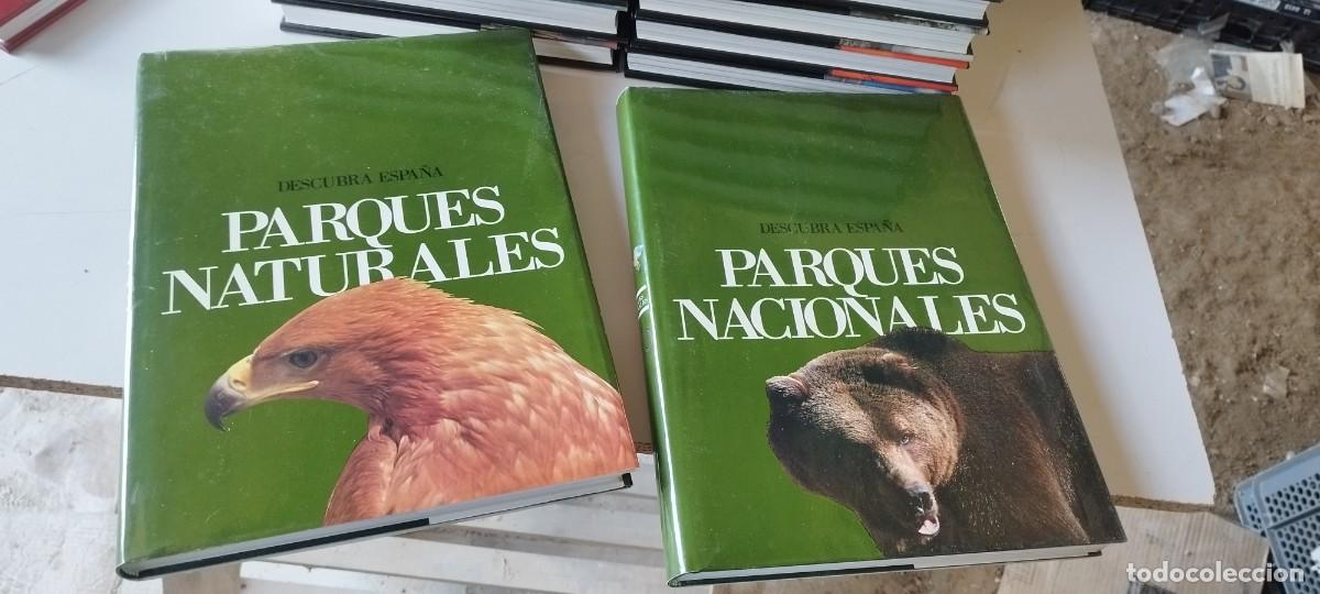 Libros de segunda mano: DESCUBRA ESPA&Ntilde;A, PARQUES NATURALES -CLUB INTERNACIONAL LIBRO - 2 TOMOS- VER FOTOS