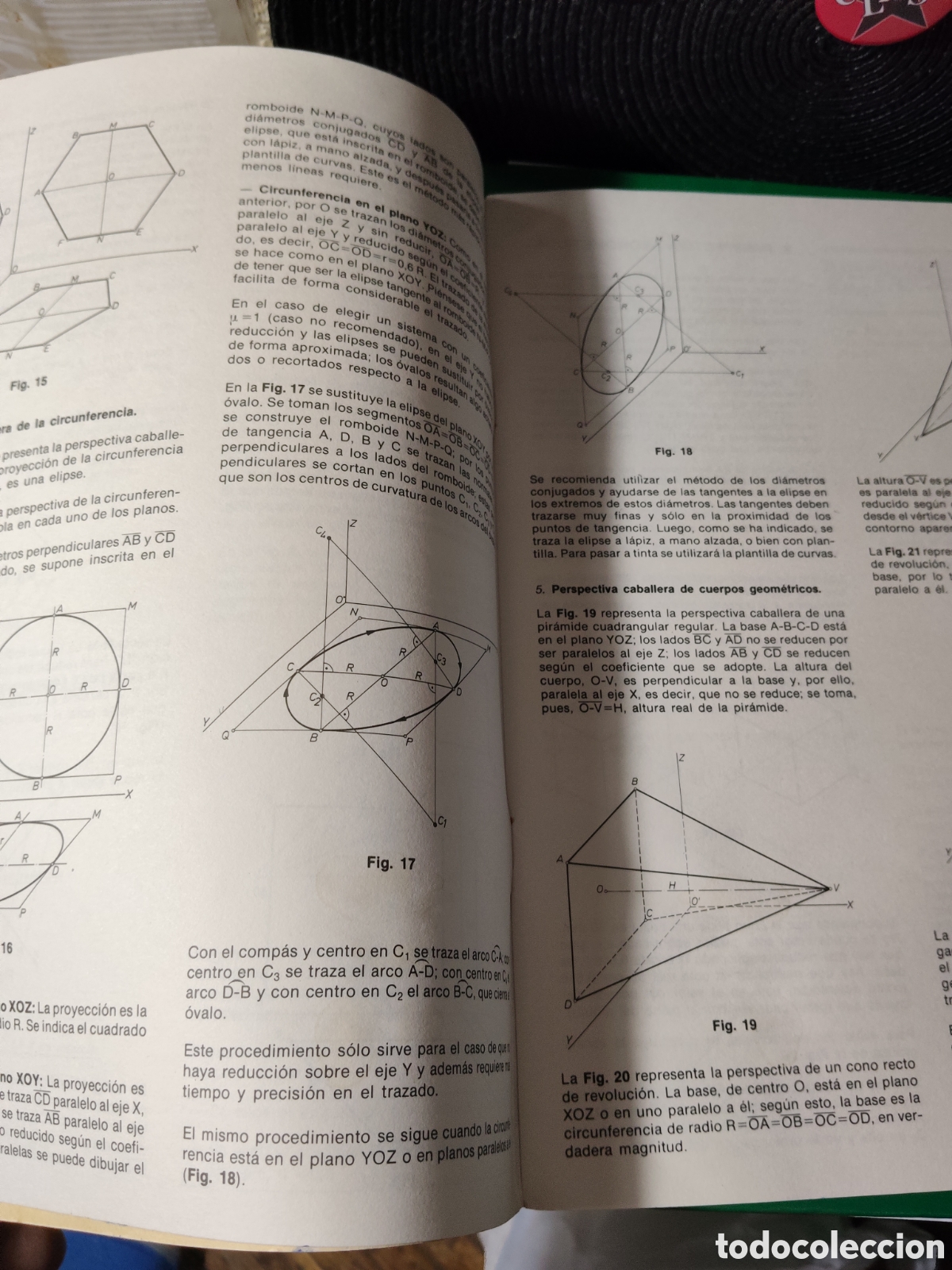 Libros de segunda mano de ciencias: Practicas de Dibujo T&eacute;cnico. N&deg;4 . PERSPECTIVA. - Foto 2