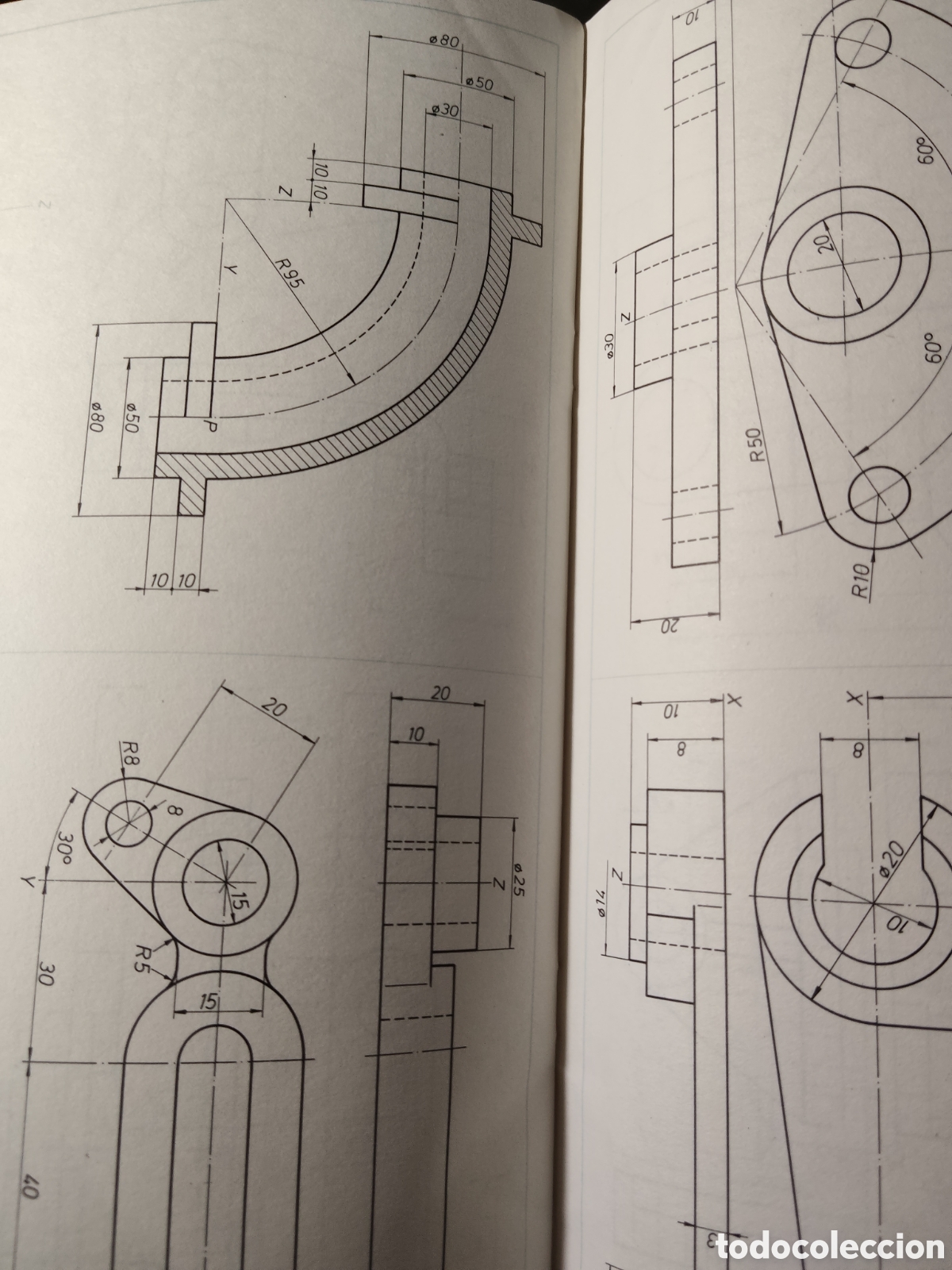 Libros de segunda mano de ciencias: Practicas de Dibujo T&eacute;cnico. N&deg;4 . PERSPECTIVA. - Foto 3