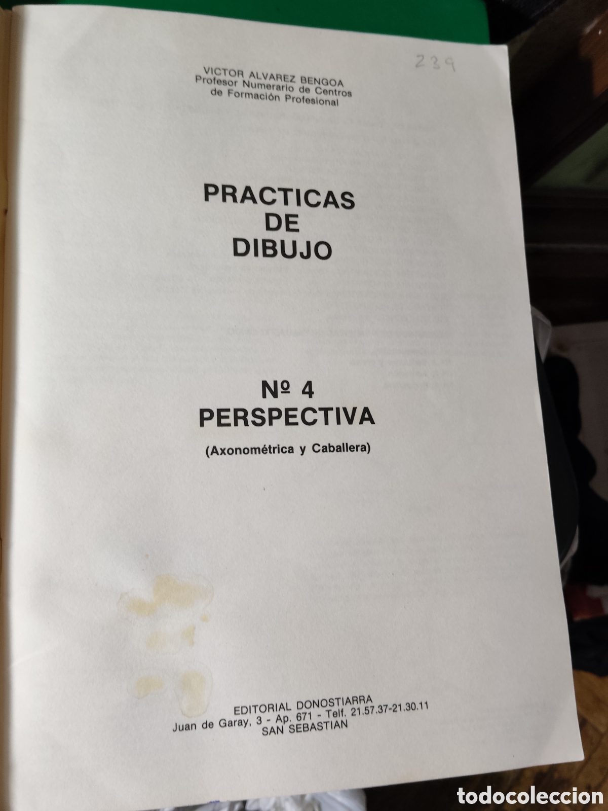 Libros de segunda mano de ciencias: Practicas de Dibujo T&eacute;cnico. N&deg;4 . PERSPECTIVA. - Foto 6