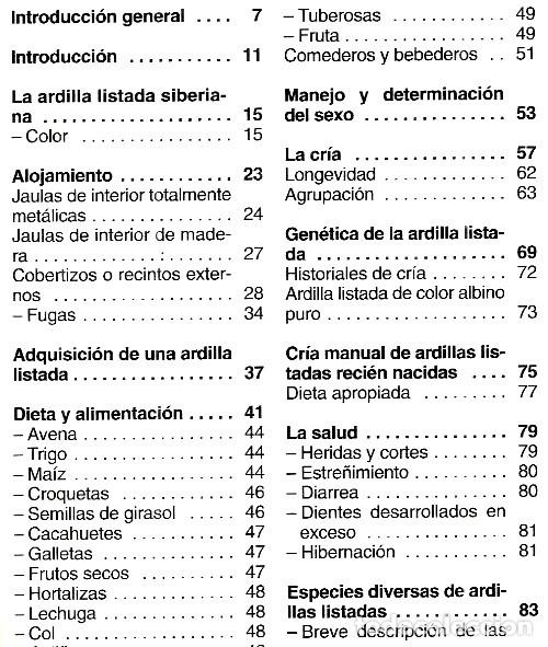 Libros de segunda mano: LAS ARDILLAS. ELECCION. CUIDADO. ALIMENTACION. - Foto 6