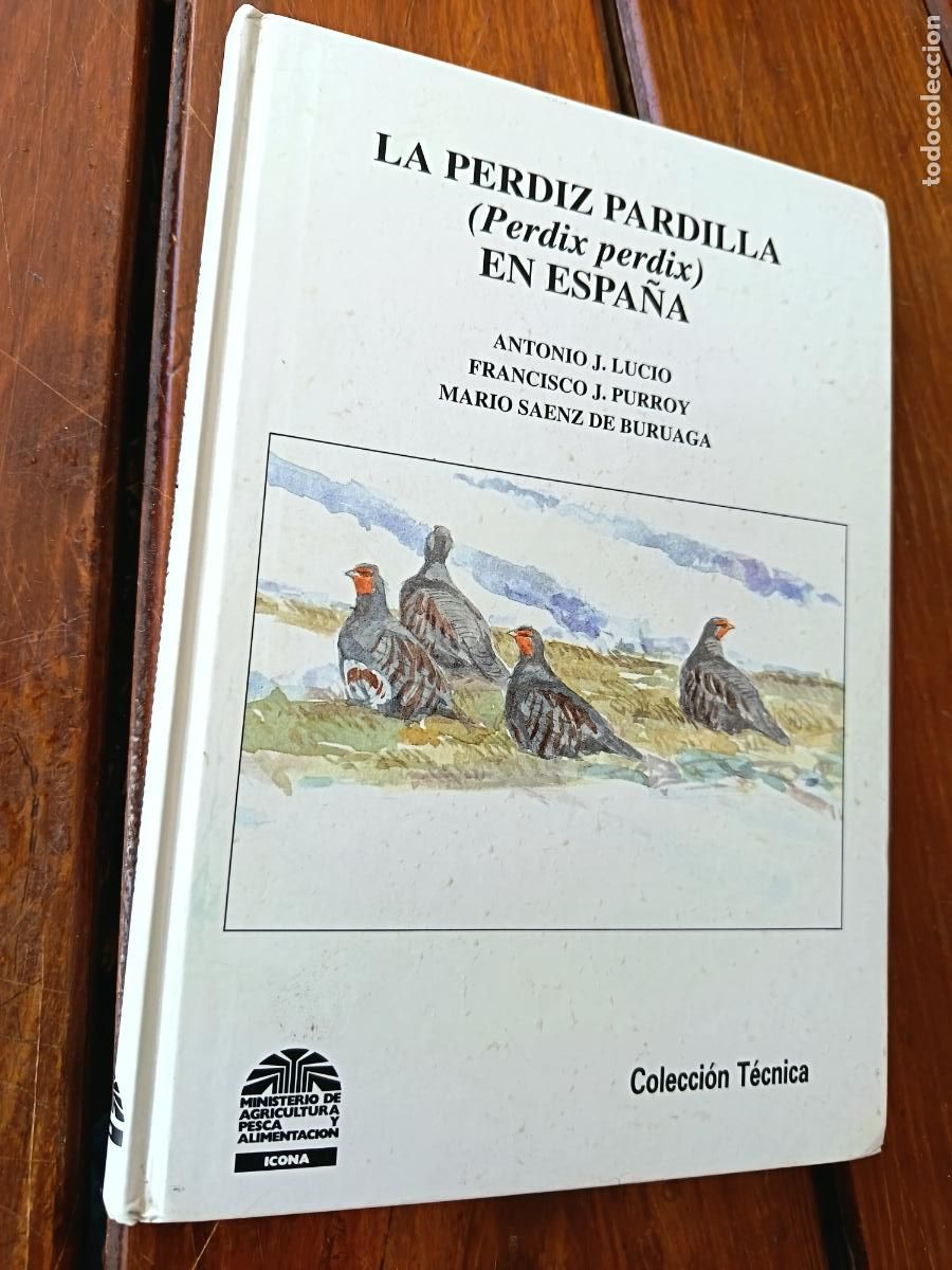 Libros de segunda mano: LA PERDIZ PARDILLA EN ESPA&Ntilde;A. COLECCION TECNICA ICONA. 188 PP. ILUSTRADO.