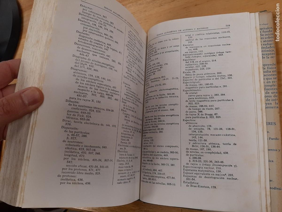 Libros de segunda mano de ciencias: F&iacute;sica Nuclear - Irving Kaplan - Editorial Aguilar, 1962 - Foto 9
