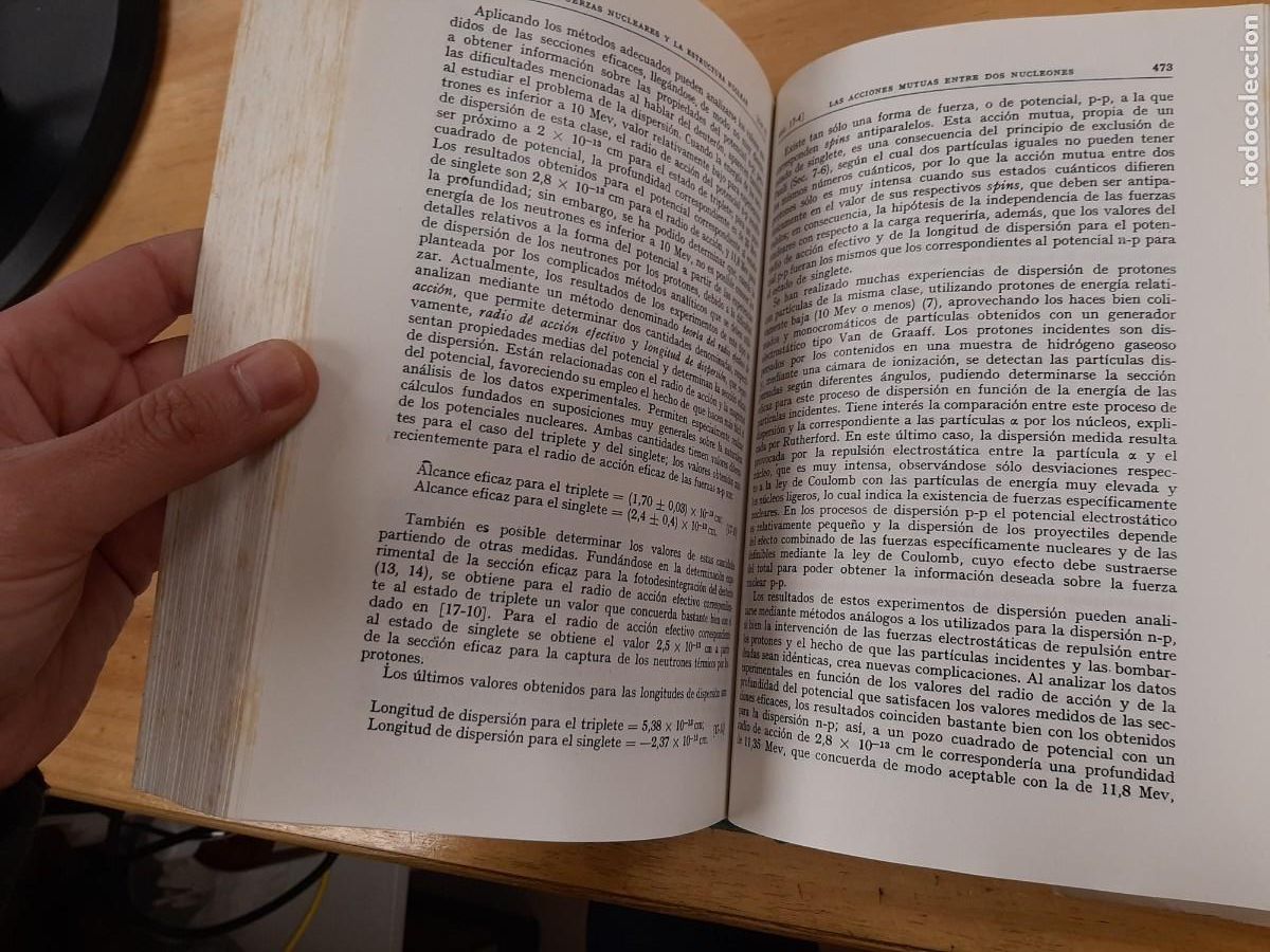 Libros de segunda mano de ciencias: F&iacute;sica Nuclear - Irving Kaplan - Editorial Aguilar, 1962 - Foto 13