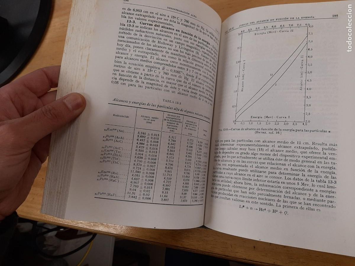 Libros de segunda mano de ciencias: F&iacute;sica Nuclear - Irving Kaplan - Editorial Aguilar, 1962 - Foto 15