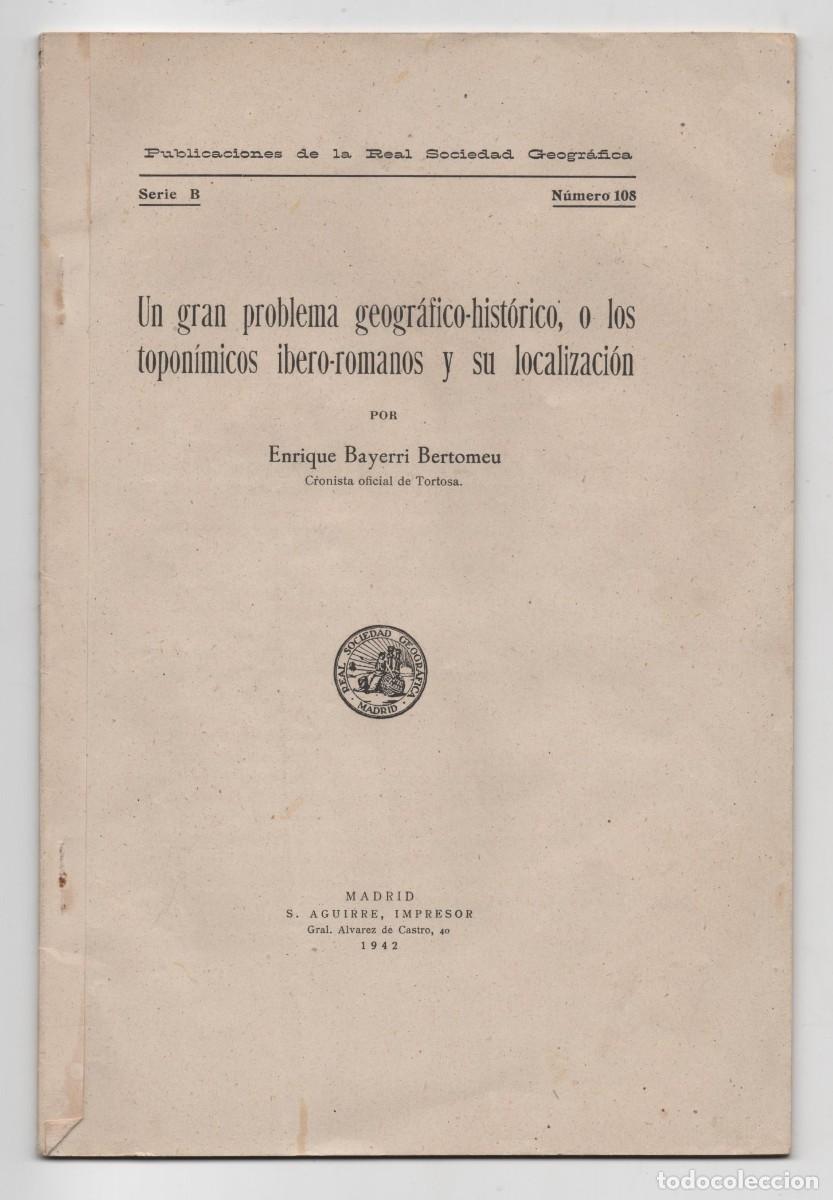 Libros de segunda mano de Ciencias: PADRE LUIS RODES S.J. AGREGADO DEL OBSERVATORIO DEL EBRO ROQUETES LOS ESTADOS UNIDOS METEREOLOGIA