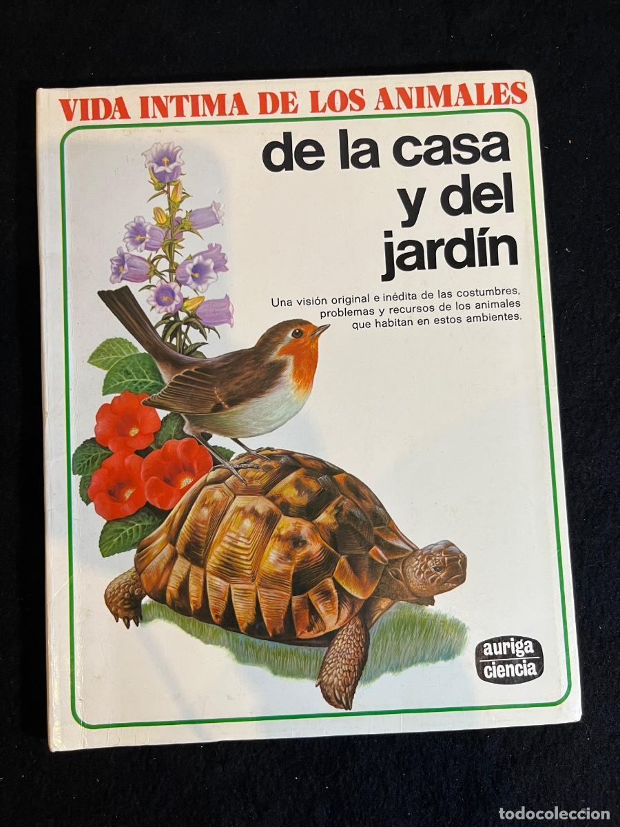 Libros de segunda mano: Libro Vida &iacute;ntima animales casa jard&iacute;n Auriga Ciencia Rinaldo D'Ami zoolog&iacute;a vintage
