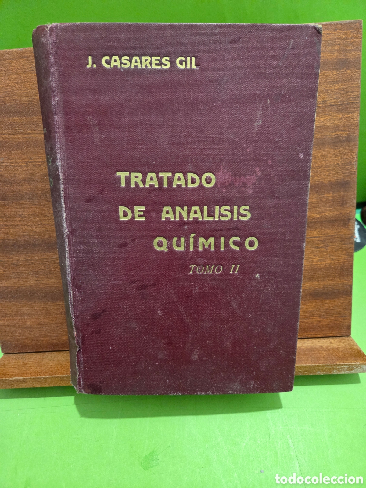 Libros de segunda mano de Ciencias: &rdquo;&rdquo;TRATADO DE AN&Aacute;LISIS QU&Iacute;MICO&rdquo;&rdquo;...TOMO II...J. 1955.....